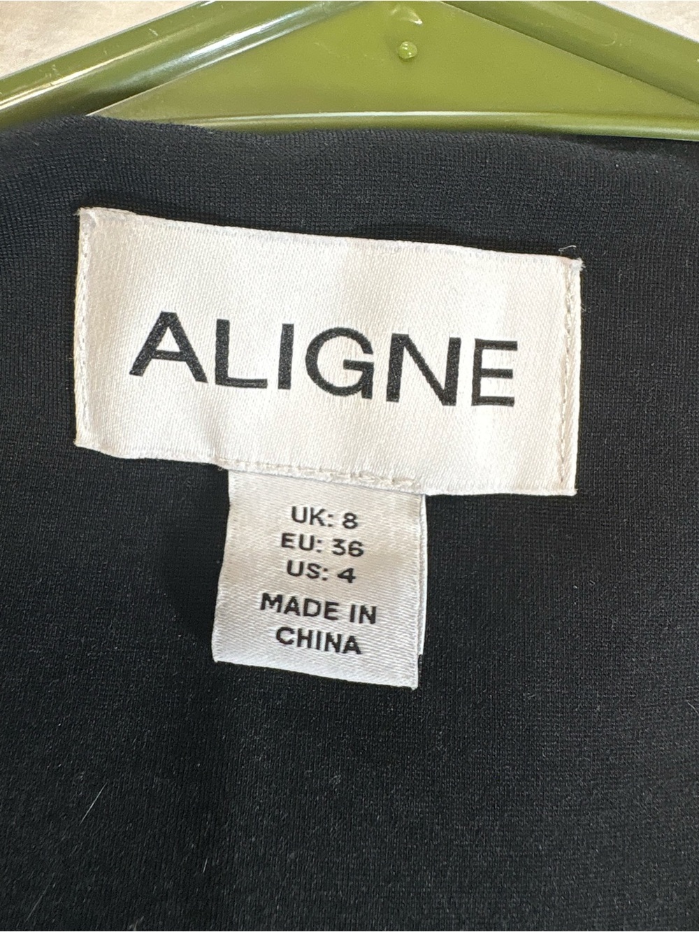 ALIGNE Bonnie Ponte Waisted Blazer en Black - Picture 12 of 12